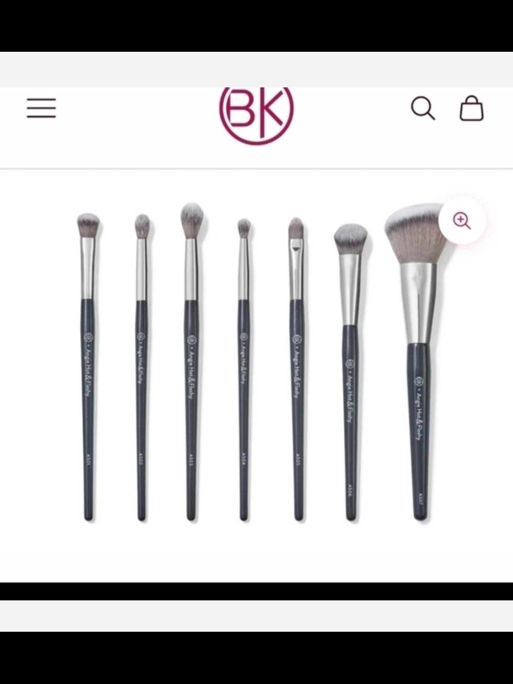 BK BEAUTY × Angie Hot & Flashy 7pc Brush Set - **FREE BRUSH W/PURCH!** - Picture 5 of 5